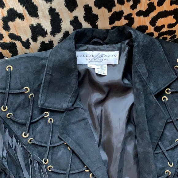 LILLIE RUBIN leather jacket - Picture 7 of 8